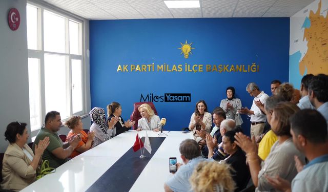 İzmir Milletvekili Bursalı'dan Milas'a ziyaret