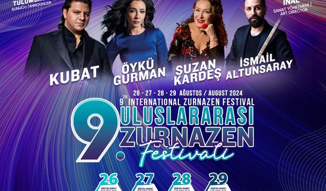 Zurnazen Festivali 28 Ağustos'ta