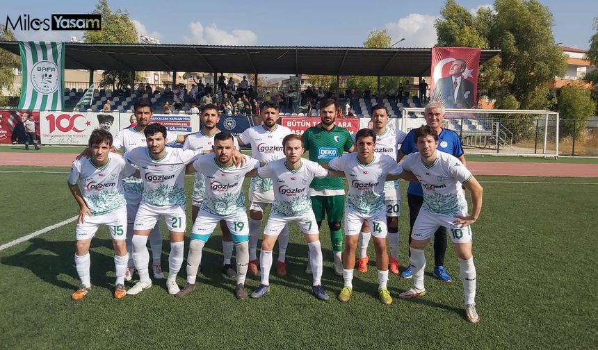 1. Amatör Lig başladı: Milas derbisini Bafa kazandı