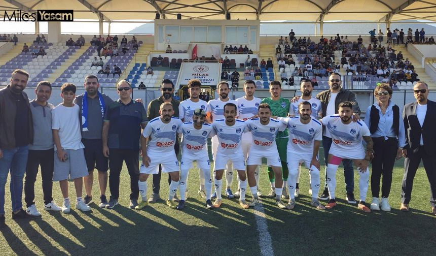 Dr. Alp Milasspor lige bol golle başladı: 8-0!